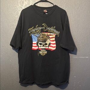 Harley-Davidson Black Short Sleeve Tee